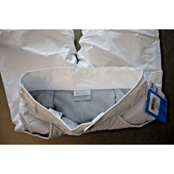 Columbia SG8381 Girls' Sz S (7/8) White Starchaser Peak II Insulated Pants - Picture 3 of 12
